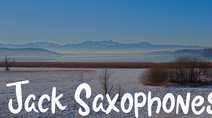 Jack Saxophones Font