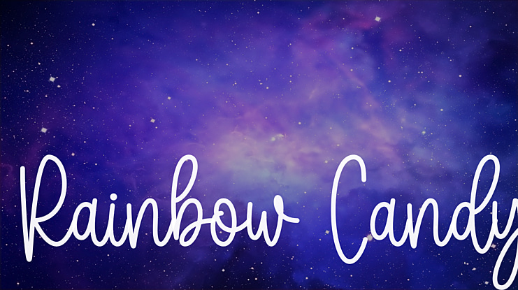 Rainbow Candy Font