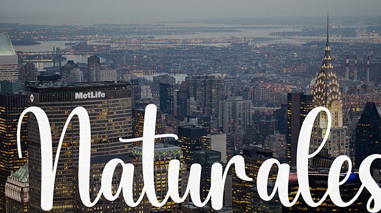 Naturales Font Family