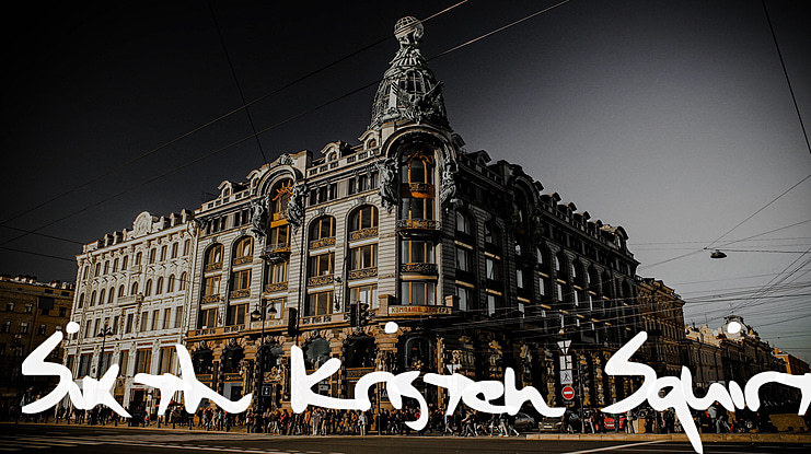 Sixth Kristen Squirt Font