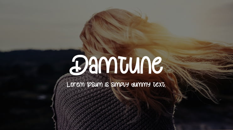 Damtune Font Family