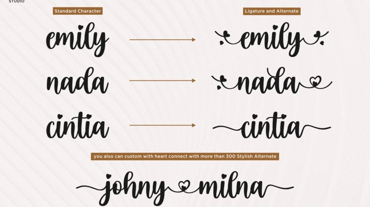 eilysa luise Font