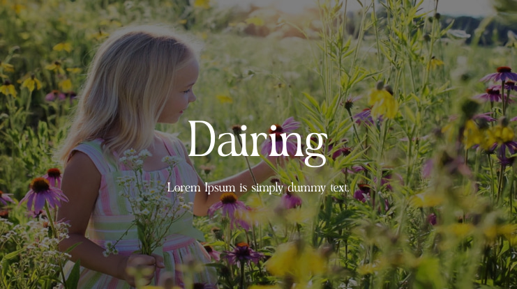 Dairing Font