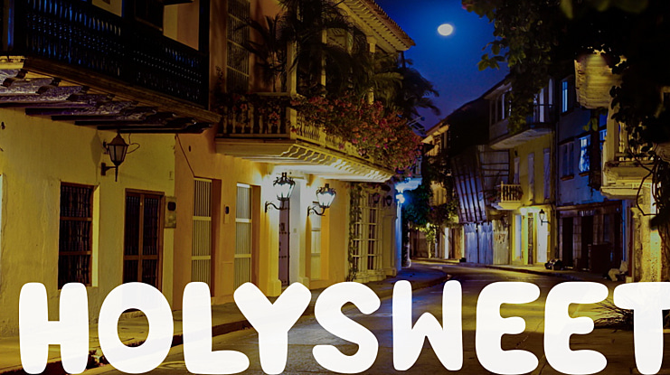 HOLYSWEET Font