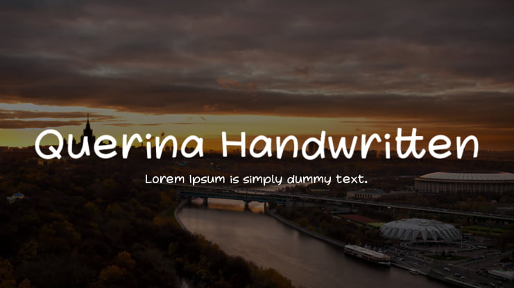 Querina Handwritten Font