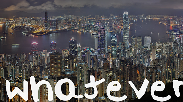Whatever Font