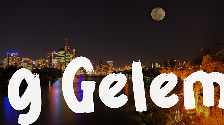 g Gelem Font