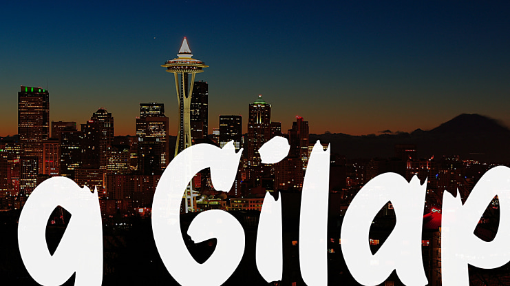 g Gilap Font