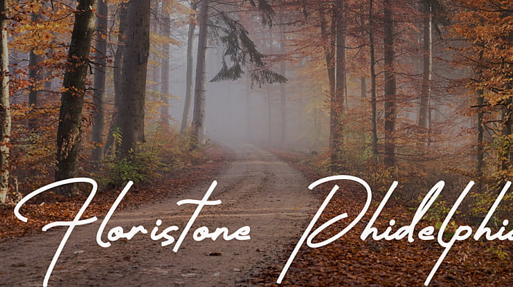 Floristone Phidelphia Font