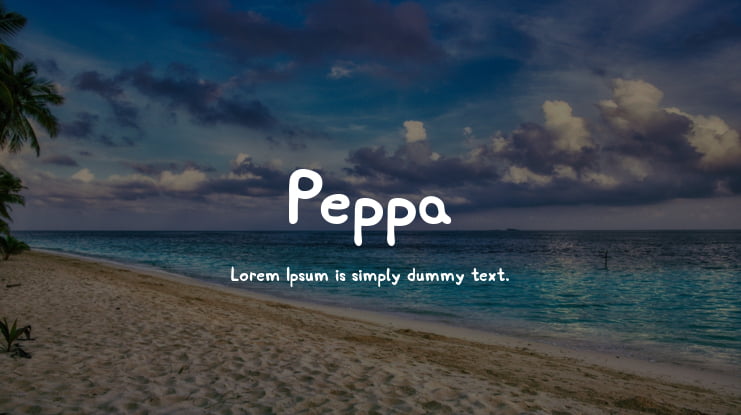 Peppa Font