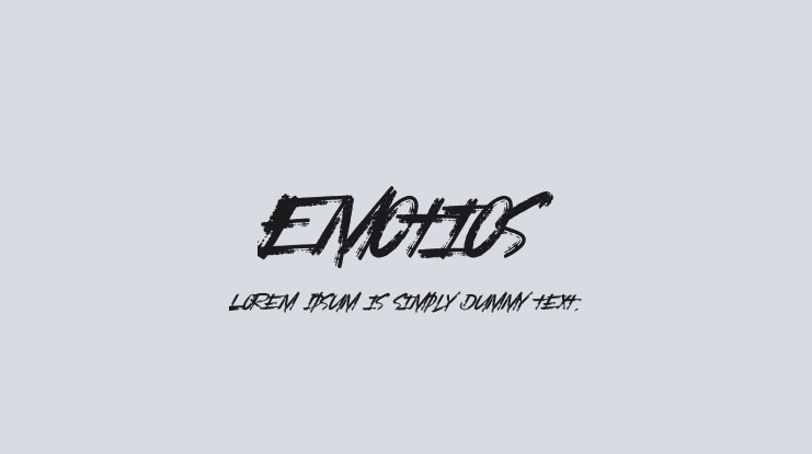Emotios Font