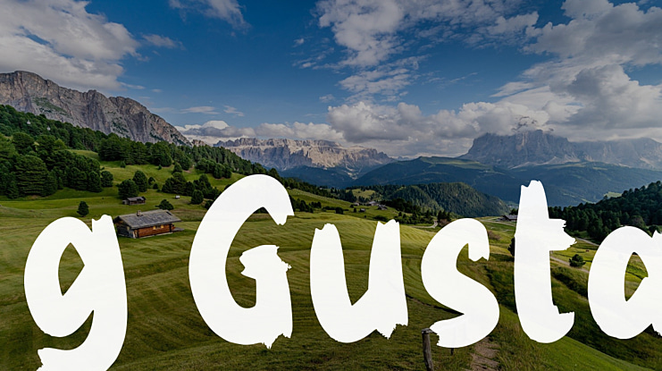 g Gusta Font