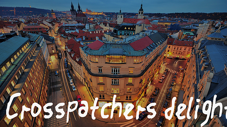 Crosspatchers Delight Font Family