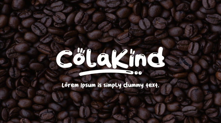 ColaKind Font
