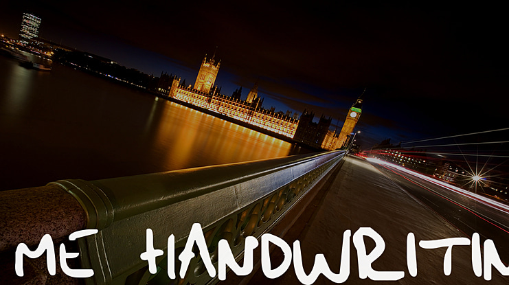 Me Handwritin Bold Font