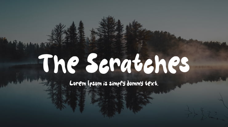 The Scratches Font