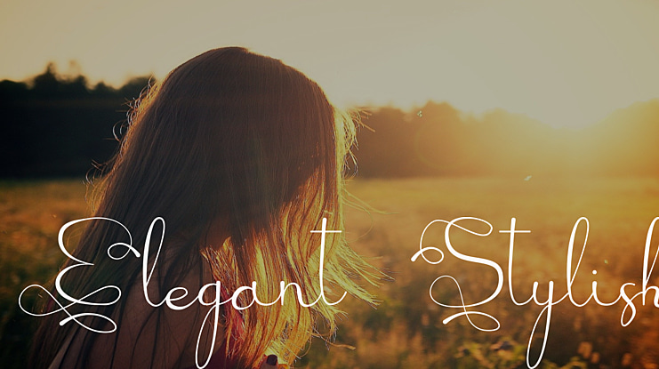 Elegant Stylish Font