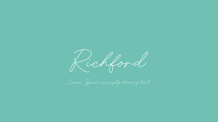 Richford Font