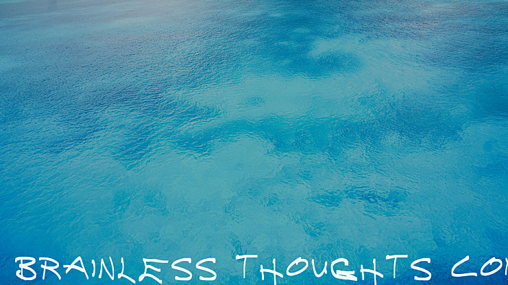 Brainless Thoughts Font Family