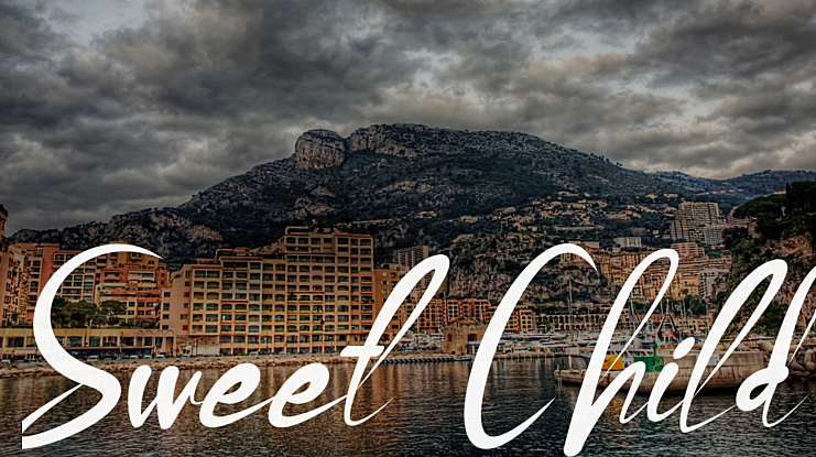 Sweet Child Font