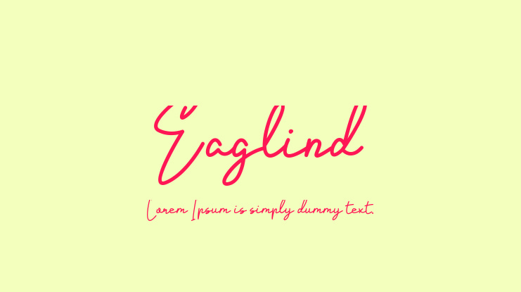 Eaglind Font