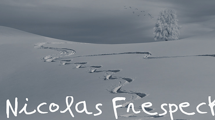 Nicolas Frespech Font