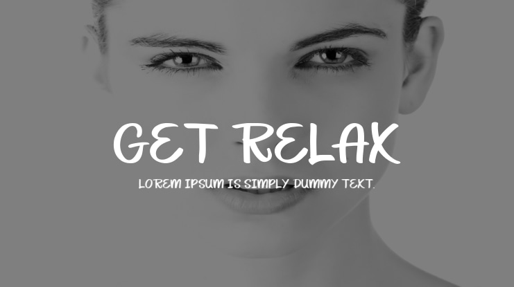 Get Relax Font