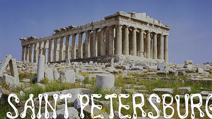 Saint Petersburg Font