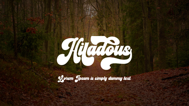 Hiladous Font