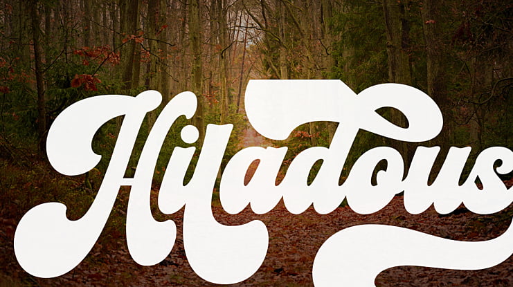 Hiladous Font