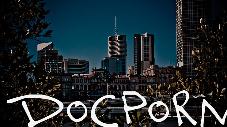 Docporn Font