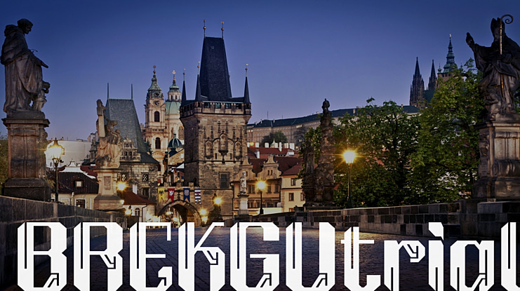 BREKGUtrial Font