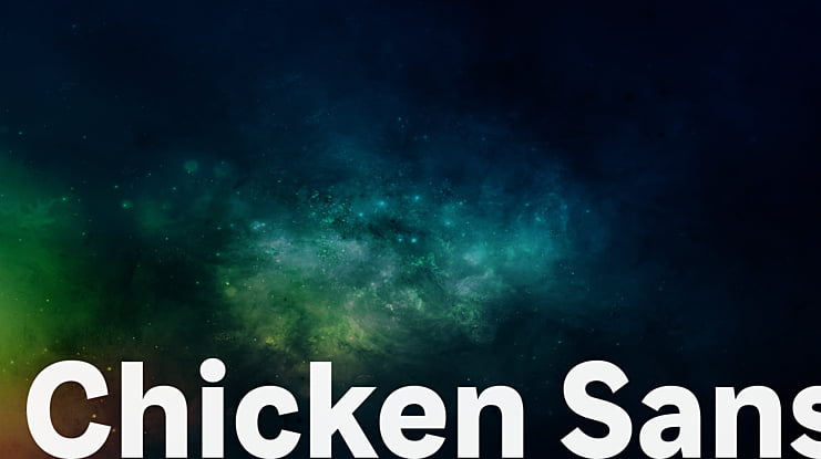 Chicken Sans Font Family