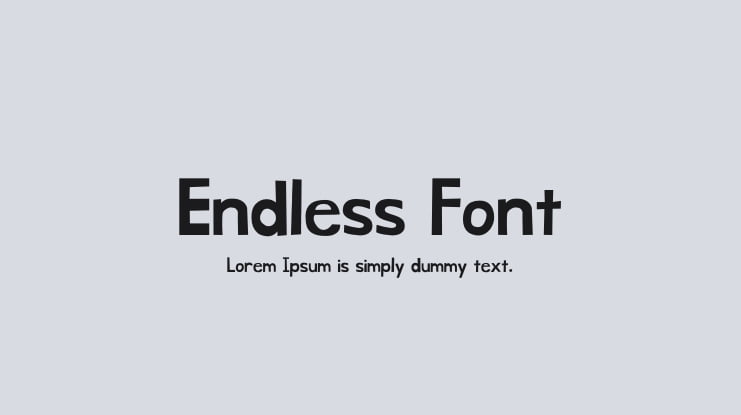 Endless Font