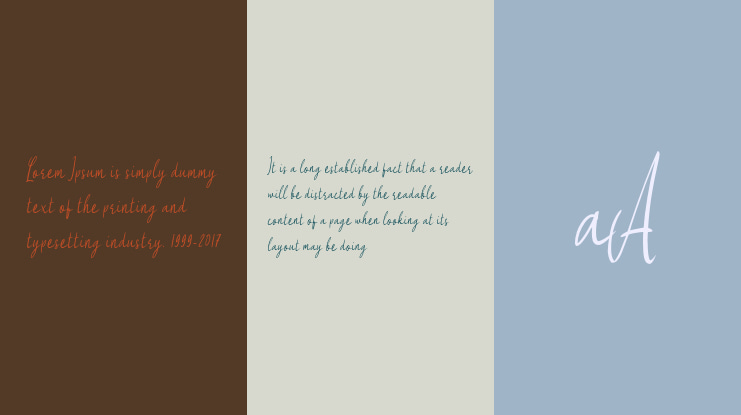 g Genangan Script Font