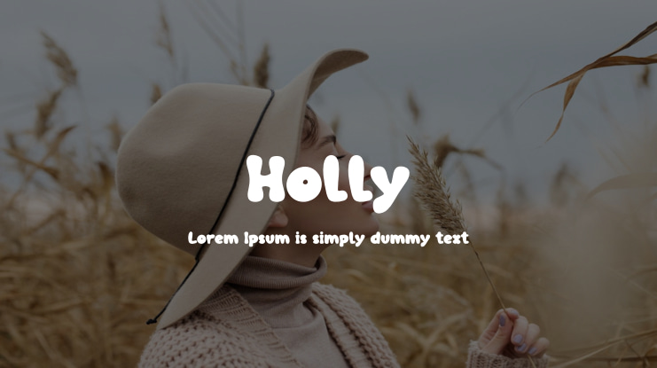 Holly Font
