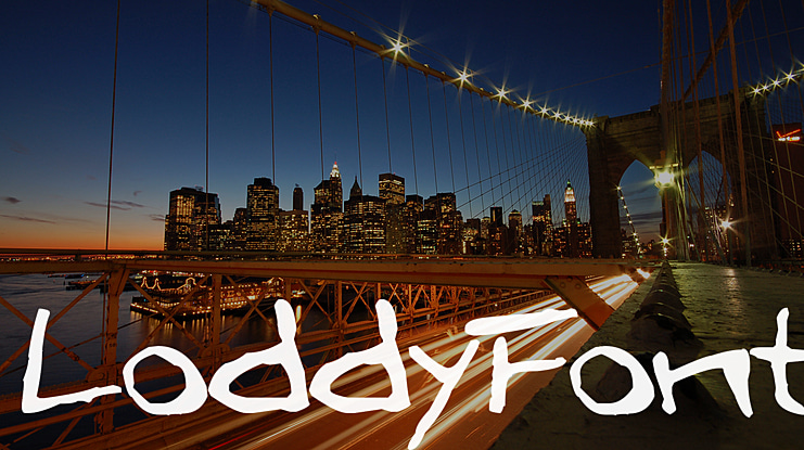 LoddyFont Font
