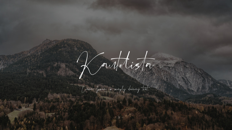 Kantolista Font