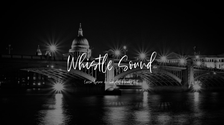 Whistle Sound Font