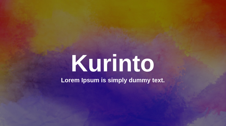 Kurinto Font Family