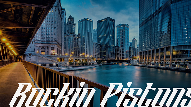 Rockin Pistons Font