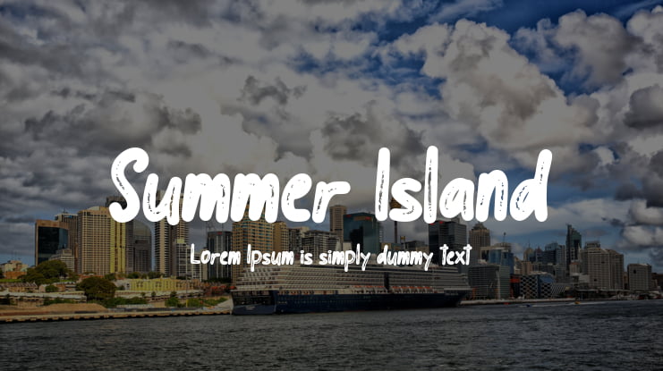 Summer Island Font