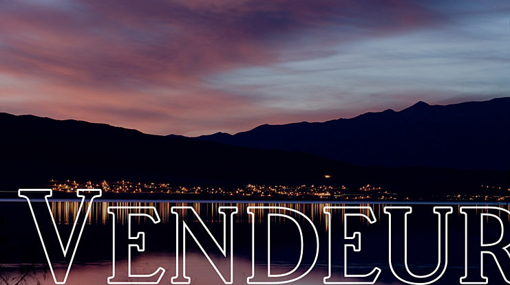 Vendeur Font