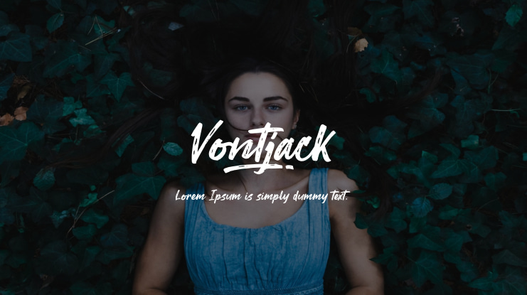 Vontjack Font