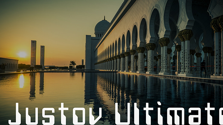 Justov Ultimate Font