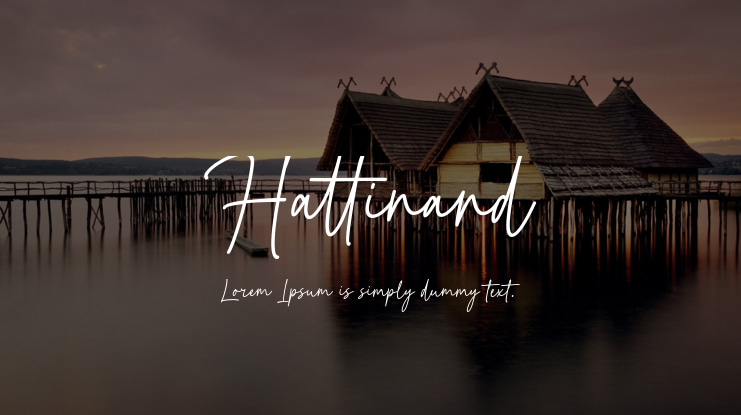 Hattinand Font