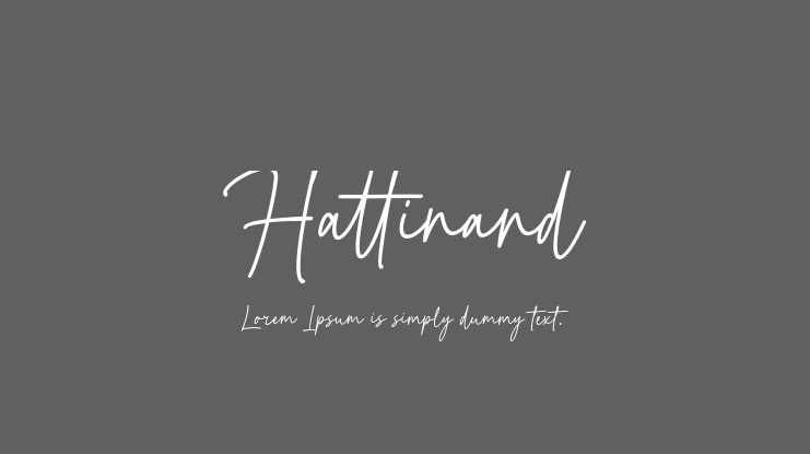 Hattinand Font