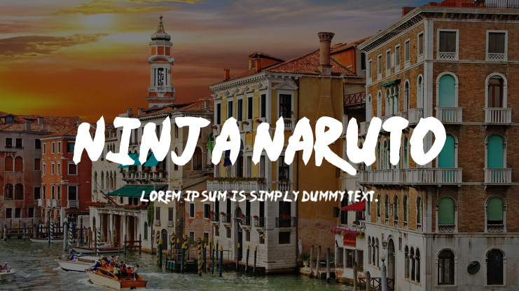Ninja Naruto Font