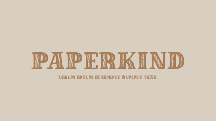 Paperkind Font