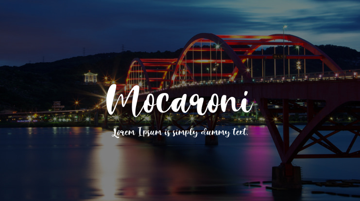 Mocaroni Font